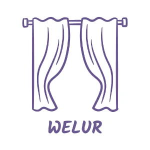 Zasłony Welurowe