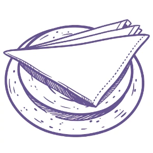 Serwetki Bankietowe Materiałowe
