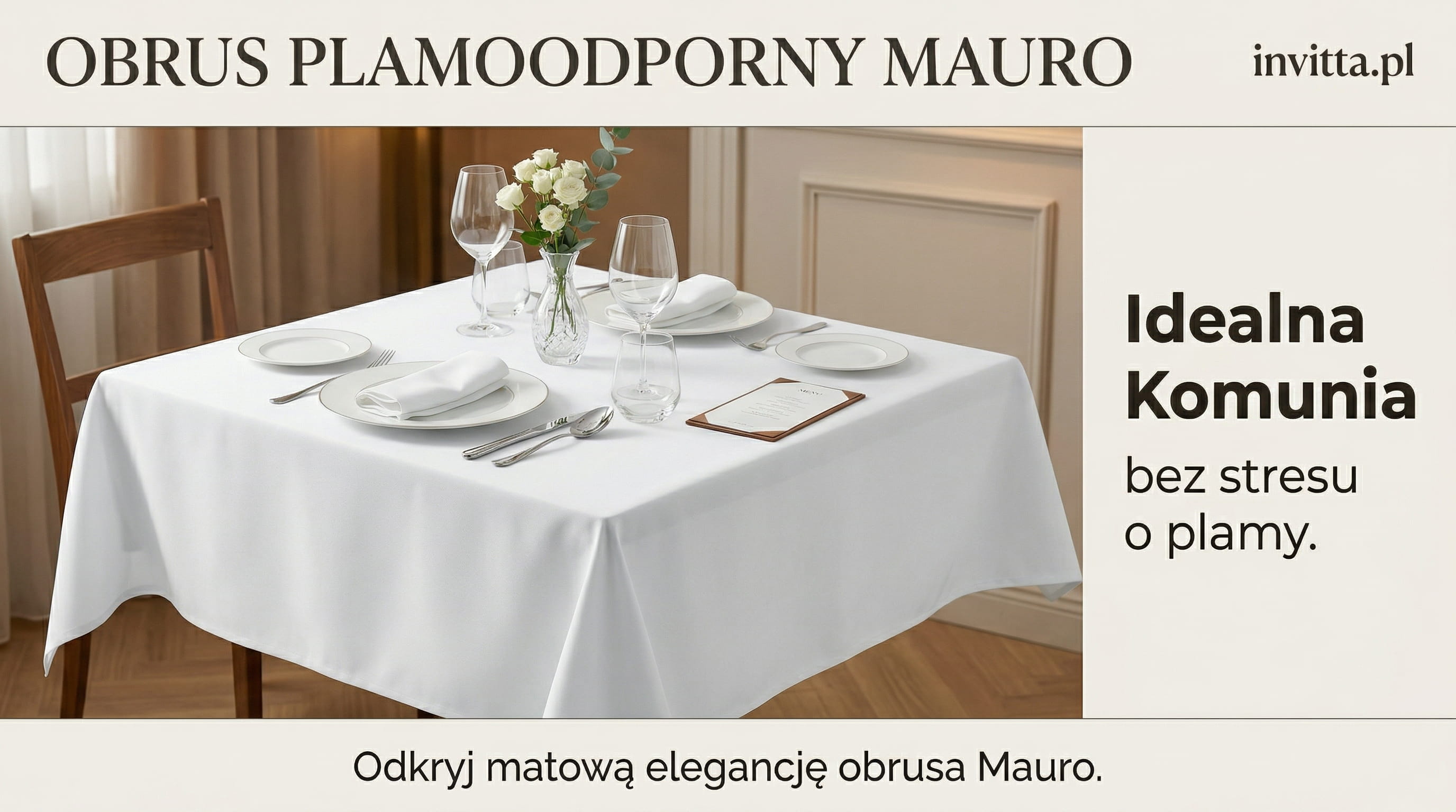 Obrus Plamoodporny Mauro Obrus Plamoodporny Mauro