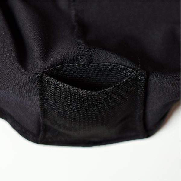 Pokrowiec obrus elastyczny na stół koktajlowy Benek czarny