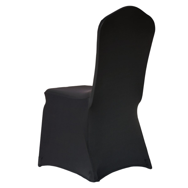 Pokrowiec elastyczny na krzesło bankietowe Benek M1 czarny