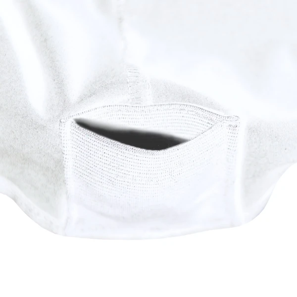 Pokrowiec obrus elastyczny na stół koktajlowy Benek biały