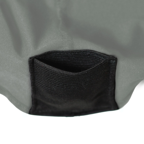 Pokrowiec obrus elastyczny na stół koktajlowy Benek szary 