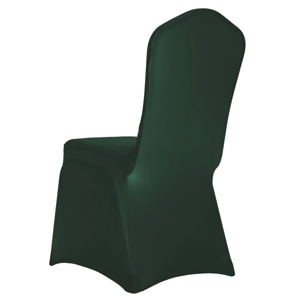 Pokrowiec elastyczny na krzesło bankietowe Benek M2 ciemny