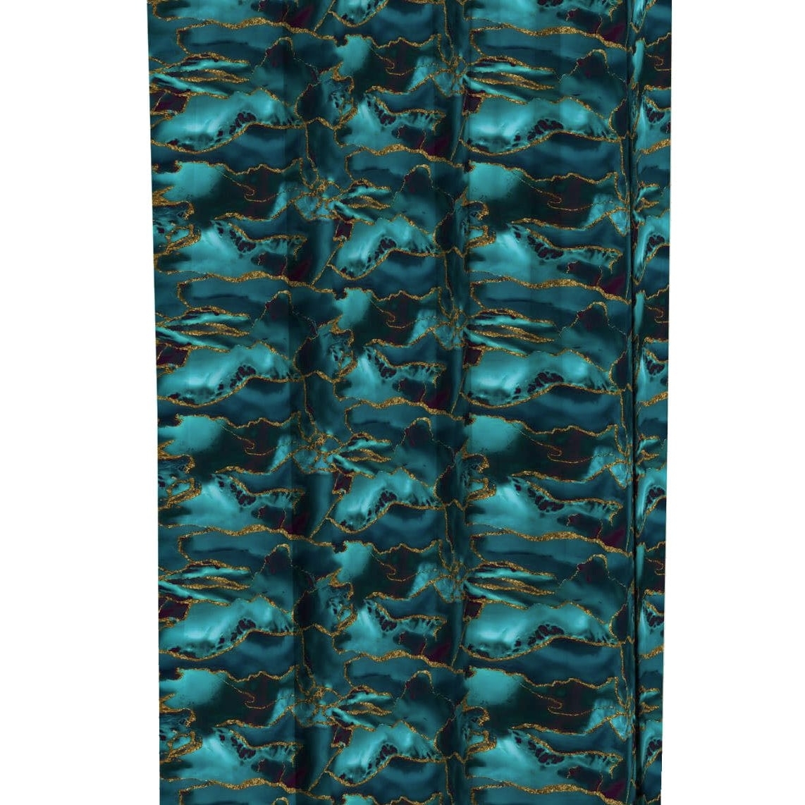 Zasłona na taśmie marszczącej Velvet Deco Druk 22308-1001