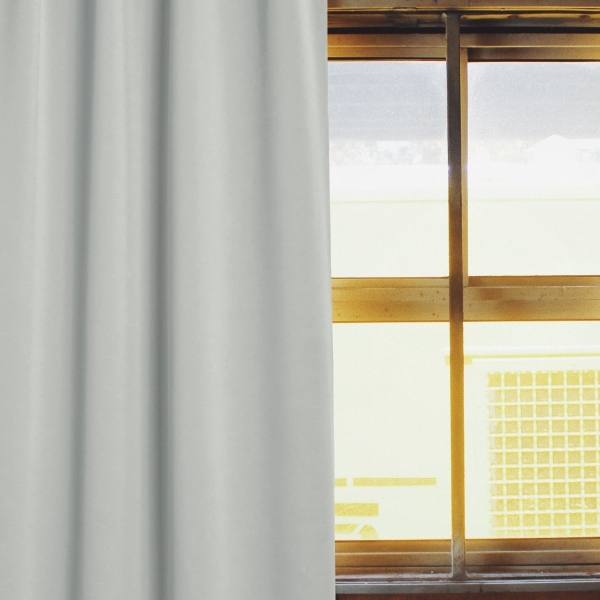 Zasłona SZEROKA zaciemniająca na taśmie marszczącej Blac