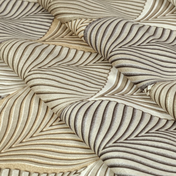 Zasłona na taśmie marszczącej Velvet Deco Druk Abstrakcyj