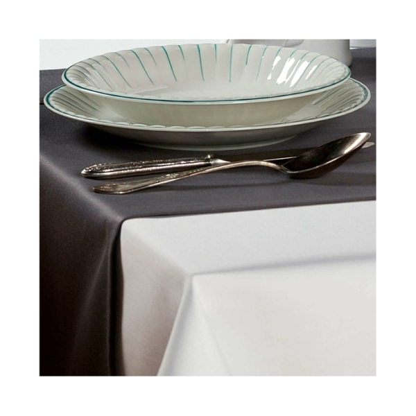 Wyprzedaż Obrus Lamia 04(E) ecru z listwą 3cm, 125x150 cm