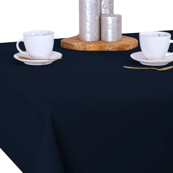 Tkanina Laura, kolor 5307 granatowy