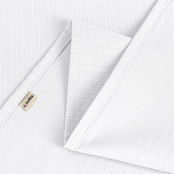 Obrus Bawełniano-Poliestrowy Biały 140x220 cm - Plamoodpor