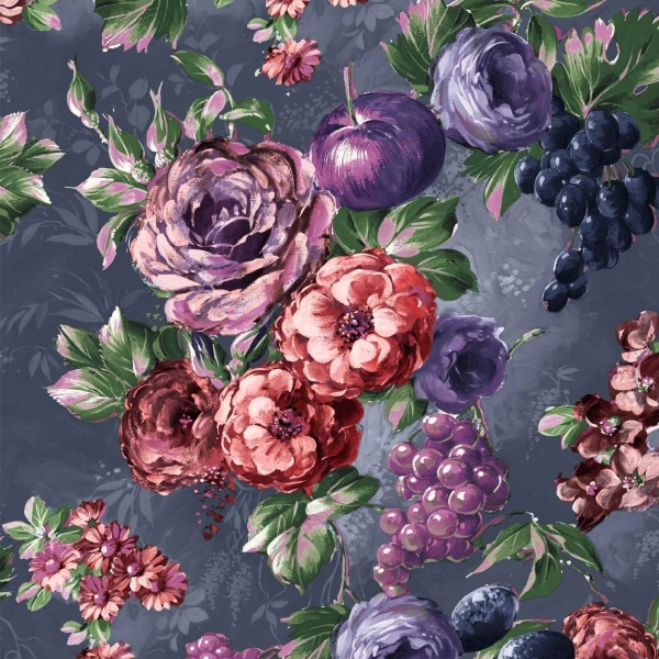 Zasłona drukowana na taśmie marszczącej Minos 55711-1013