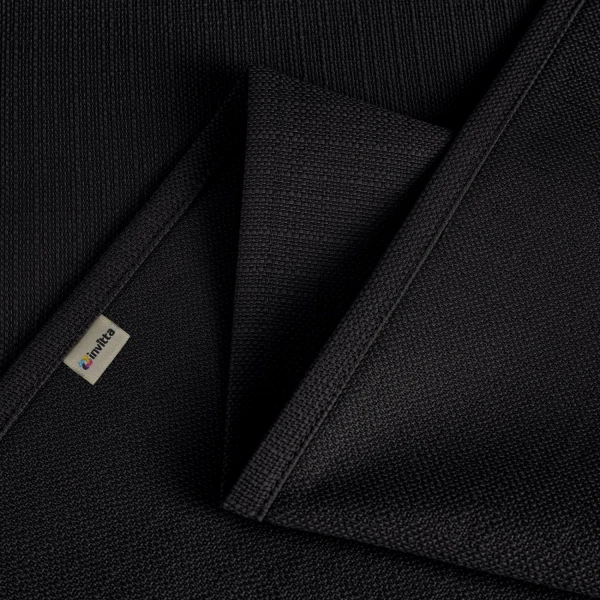 Obrus Bawełniano-Poliestrowy Czarny - Plamoodporny z Efekte