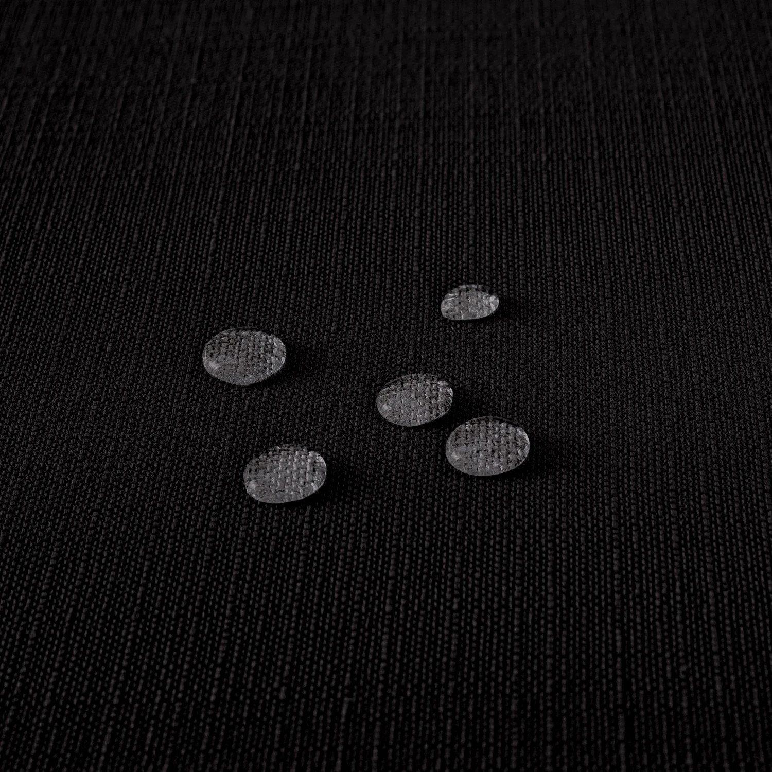 Obrus Bawełniano-Poliestrowy Czarny - Plamoodporny z Efekte