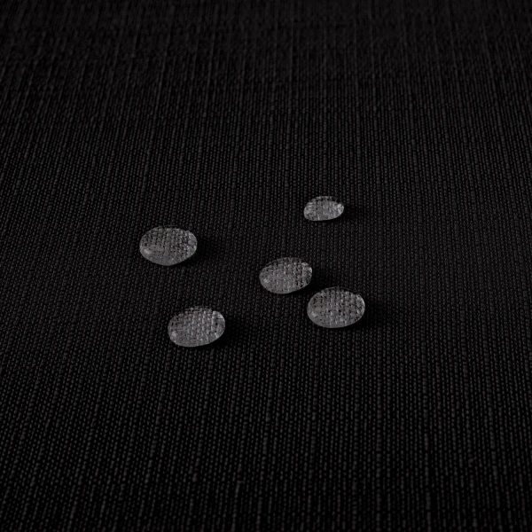 Obrus Bawełniano-Poliestrowy Czarny - Plamoodporny z Efekte