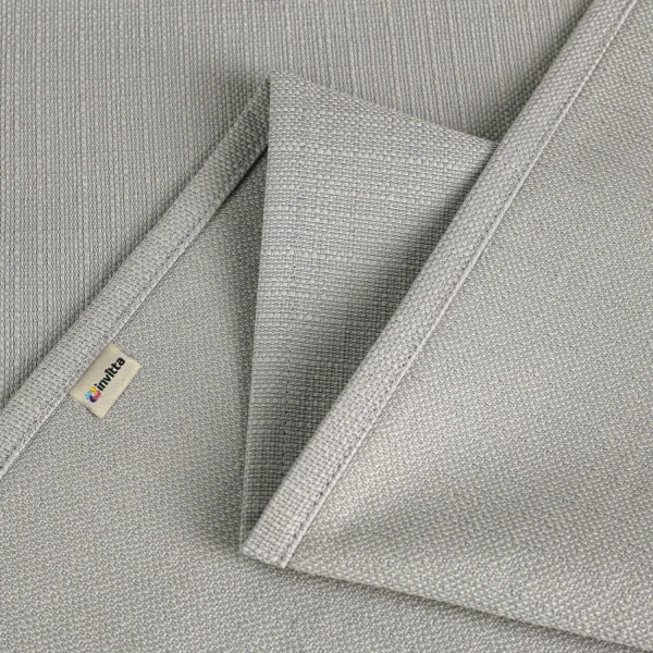 Obrus Bawełniano-Poliestrowy Szary - Plamoodporny z Efektem