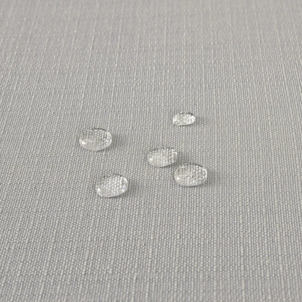 Obrus Bawełniano-Poliestrowy Szary - Plamoodporny z Efektem