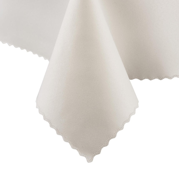 Wyprzedaż Obrus U3 130x320 cm oval Demeter biały