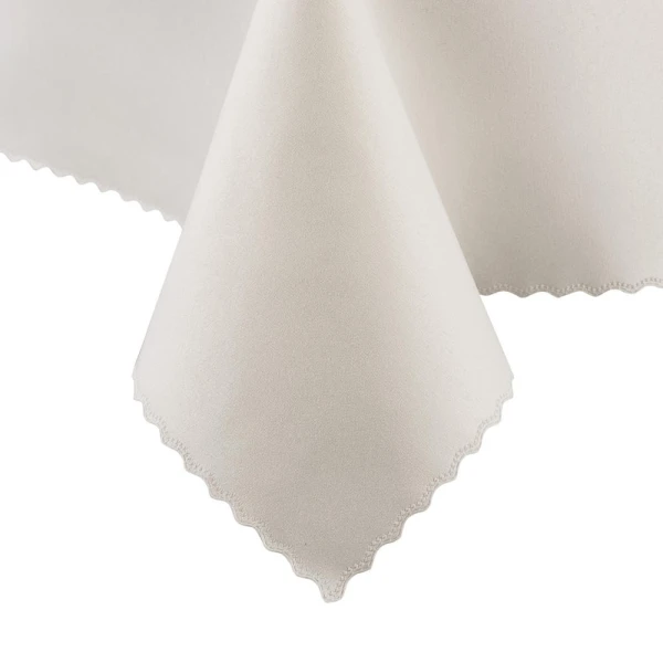 Wyprzedaż Obrus U3 130x320 cm oval Demeter biały