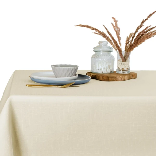 Wyprzedaż Obrus plamoodporny O3 Vera ecru 140x290 cm