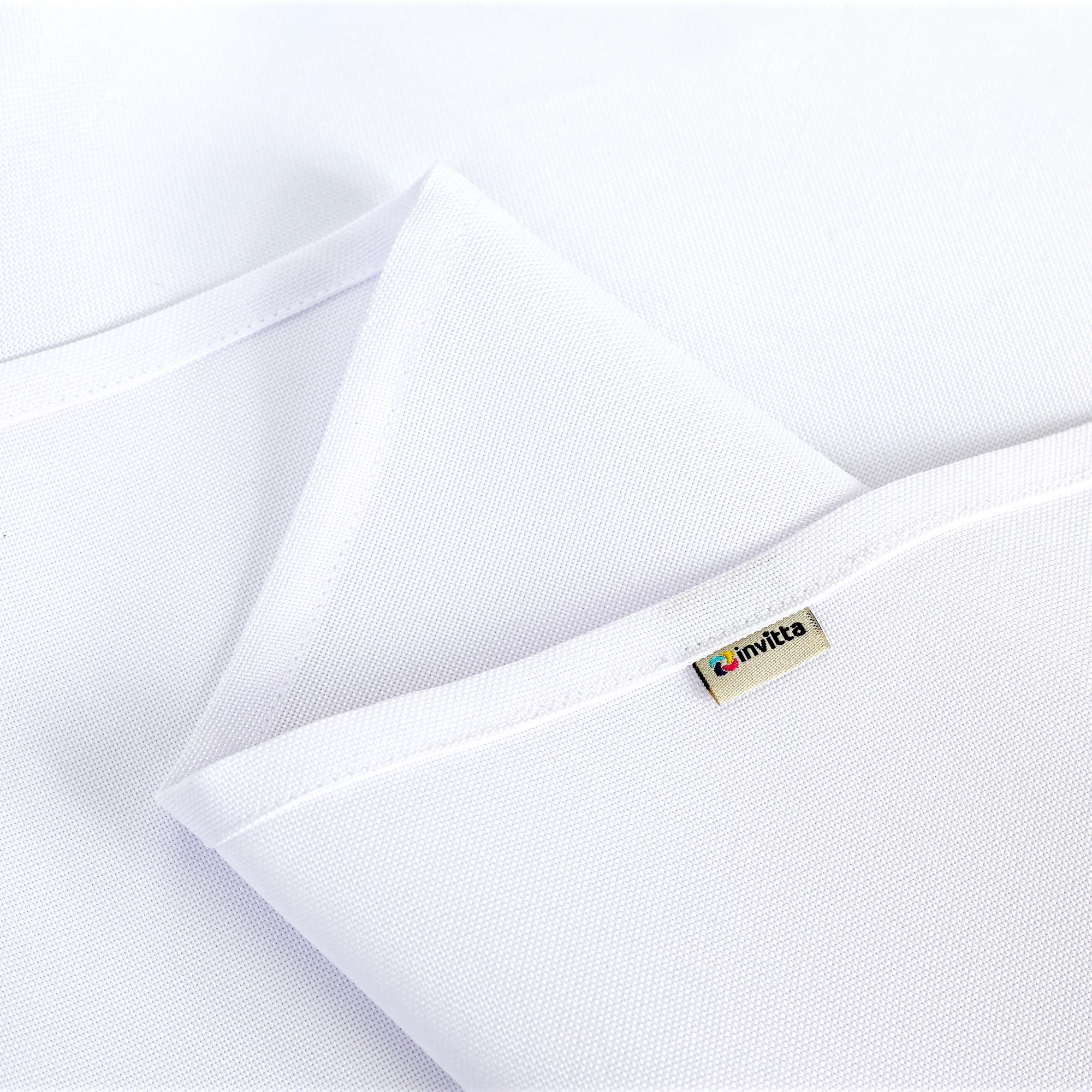 Biały Gładki Obrus Plamoodporny – Elegancki i Gruby - Si