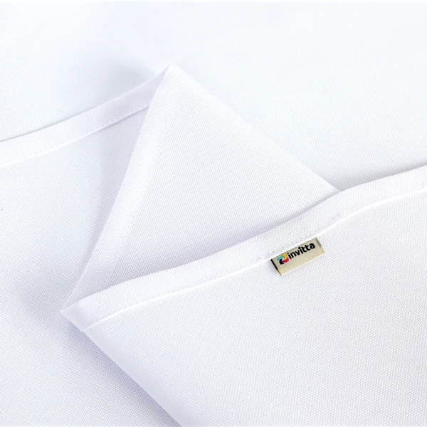 Biały Gładki Obrus Plamoodporny – Elegancki i Gruby - O1