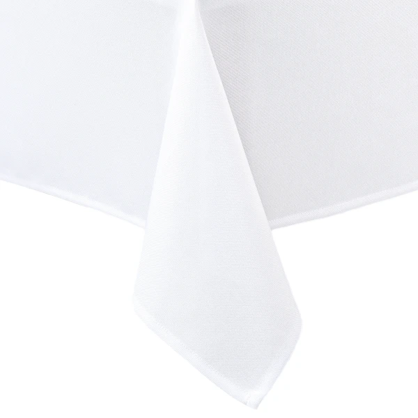 Biały Gładki Obrus Plamoodpo 140x240 cmrny – Elegancki i