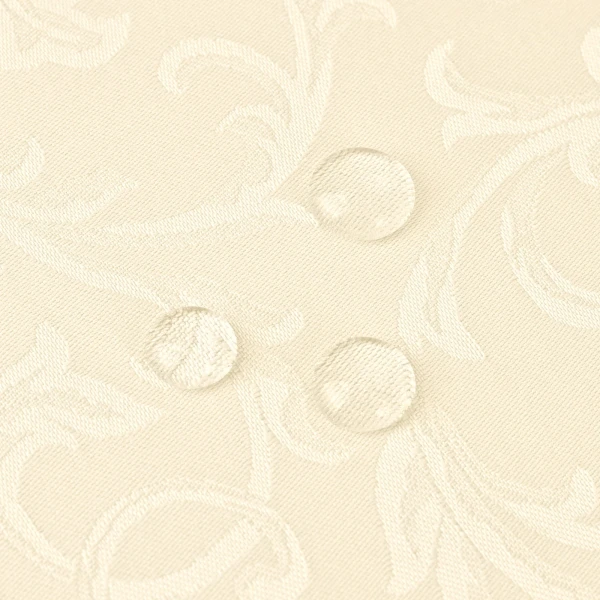 Elegancki Ecru Obrus Plamoodporny 100x100 cm – Klasyczny W