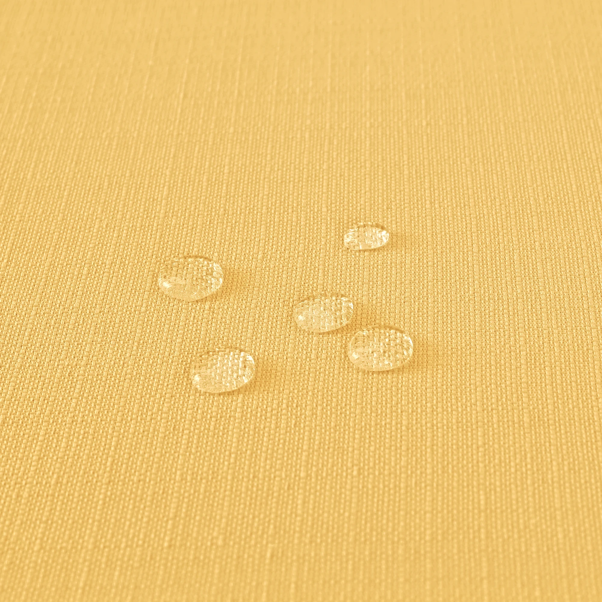 Żółty Bieżnik Bawełniano-Poliestrowy Plamoodporny o Str