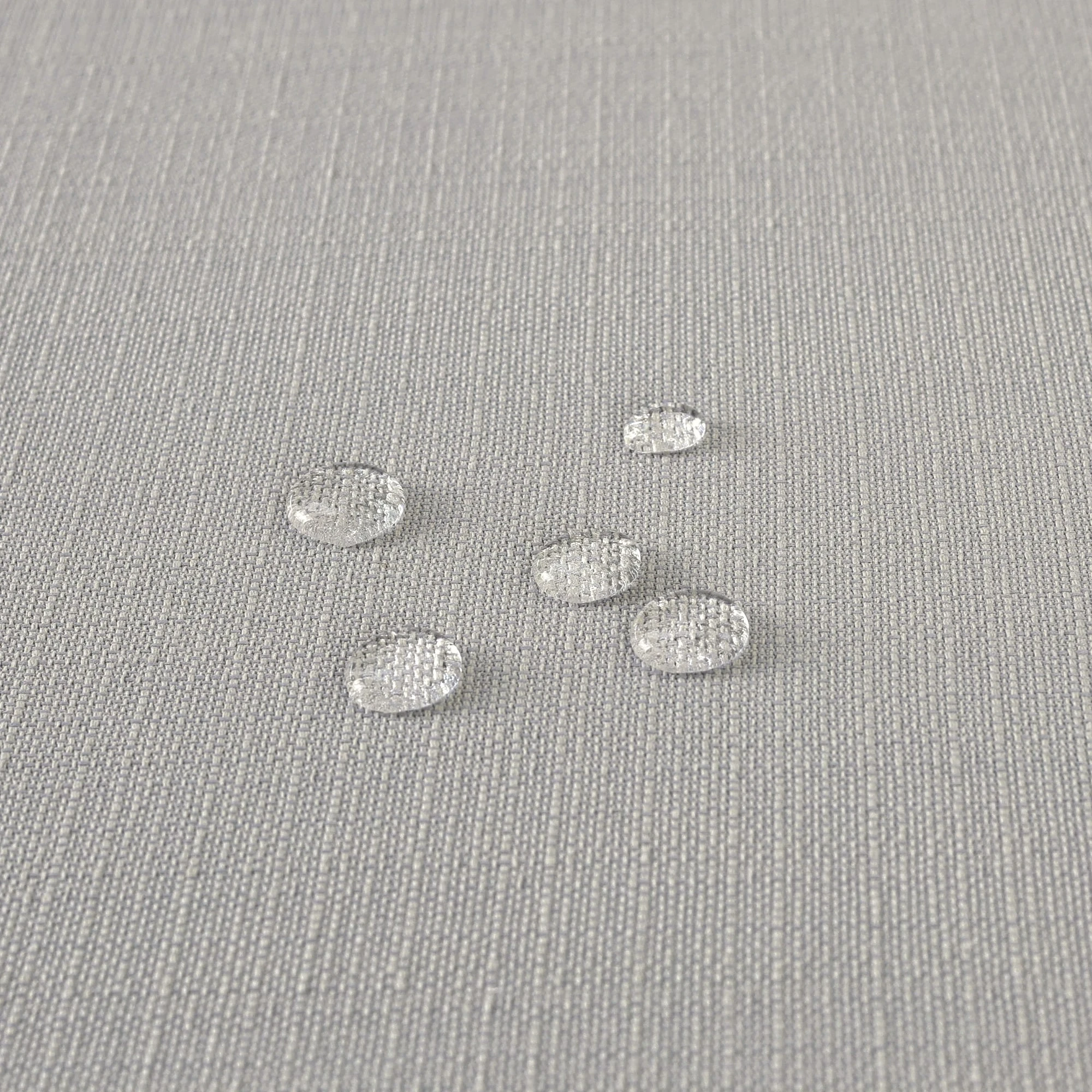 Szary Bieżnik Bawełniano-Poliestrowy Plamoodporny Imitacja