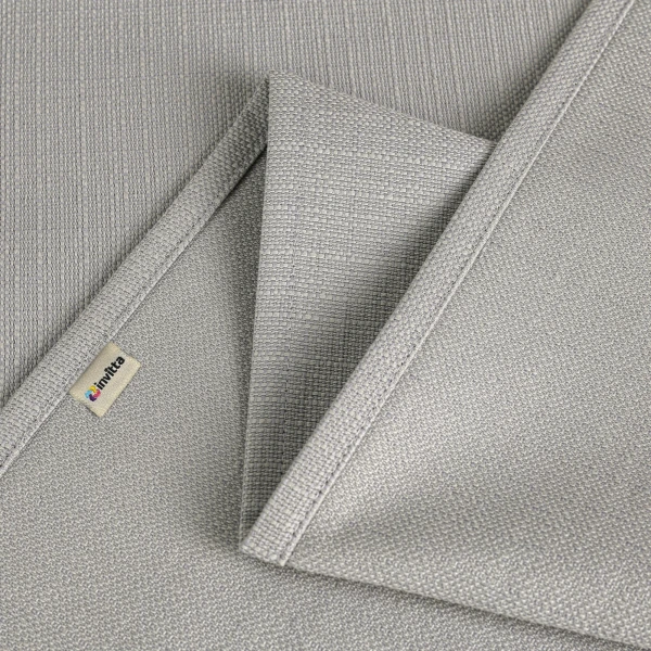 Szary Bieżnik Bawełniano-Poliestrowy Plamoodporny Imitacja