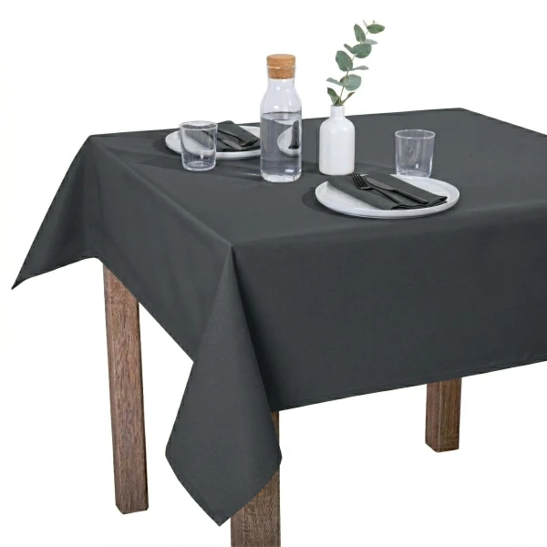 Grafitowy Obrus Restauracyjny Plamoodporny – Matowy Standa