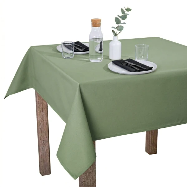 Oliwkowy Obrus Restauracyjny Plamoodporny – Matowy Standar
