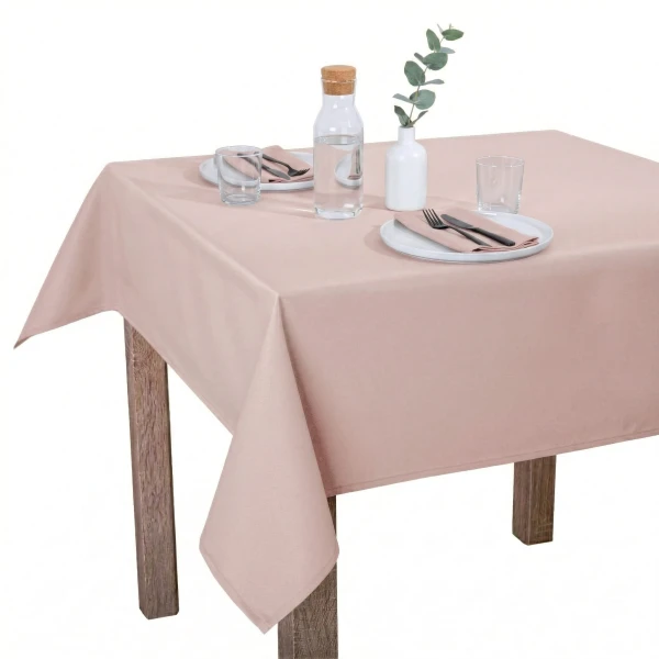 Obrus Restauracyjny Plamoodporny Pudrowy Róż – Matowy St