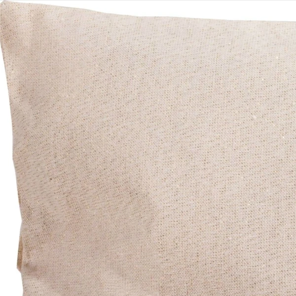 Poszewka dekoracyjna Gaja 05 ecru melanż + złota nitka