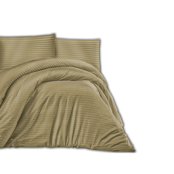 Pościel satynowa bawełniana DRM-CIZGILI OLIVE GREEN EXCLUS