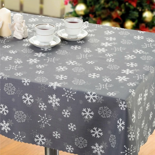 Wyprzedaż Obrus  plamoodporny U3 BN15 3789 szary, 100x150cm