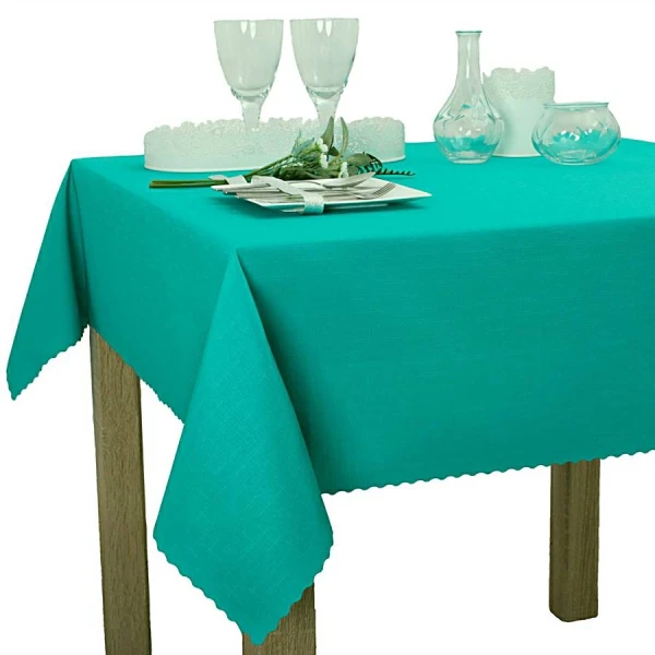 Wyprzedaż Obrus  plamoodporny U2 Elbrus 3015 turkusowy, 75x
