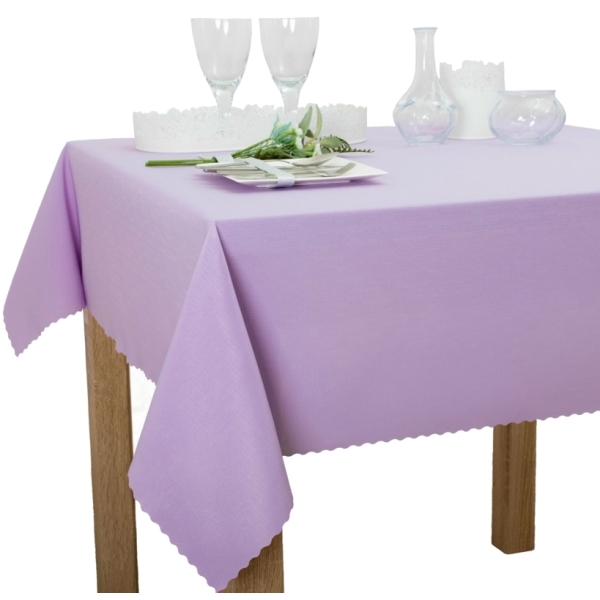 Wyprzedaż Obrus plamoodporny U2 Elbrus 3090 wrzosowy pastel