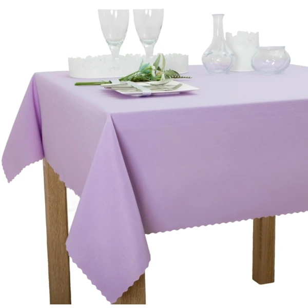 Wyprzedaż Obrus plamoodporny U2 Elbrus 3090 wrzosowy pastel