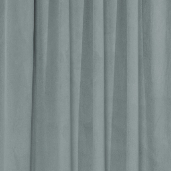 Zasłona welurowa na taśmie marszczącej Sara 117 szary