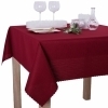 Wyprzedaż Obrus  plamoodporny U3 Elbrus 354 bordo 50x100cm