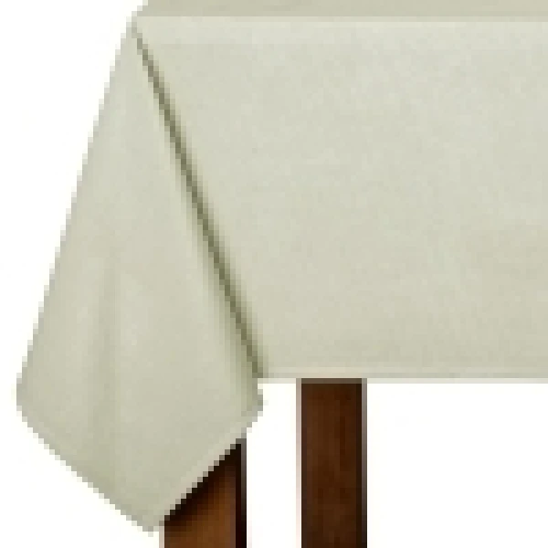 Wyprzedaż Obrus welurowy O1 SARA 101 kremowy  130x180 cm