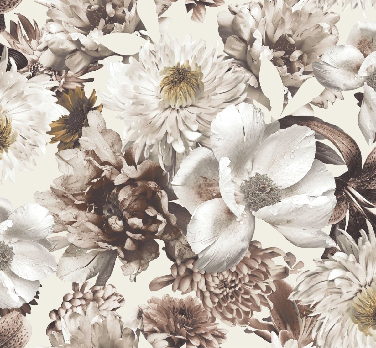 Zasłona drukowana na taśmie marszczącej Minos 55626-1011