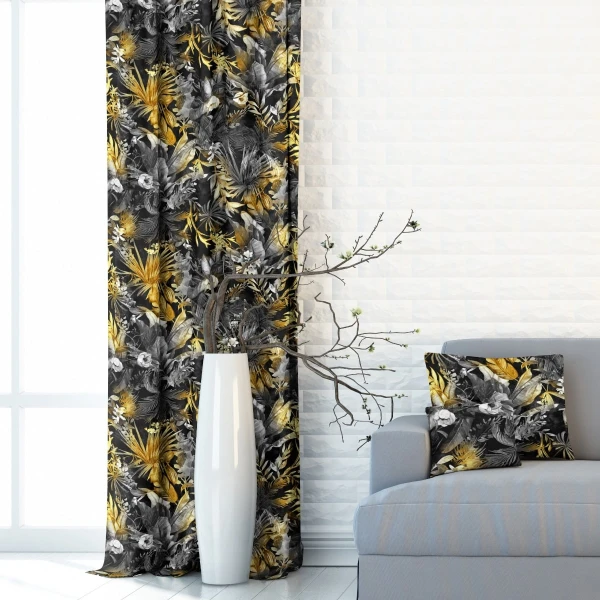 Zasłona drukowana na taśmie marszczącej Minos 390892-107