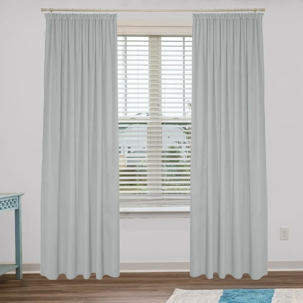 Zasłona welurowa na taśmie marszczącej Sara 116 jasny sza