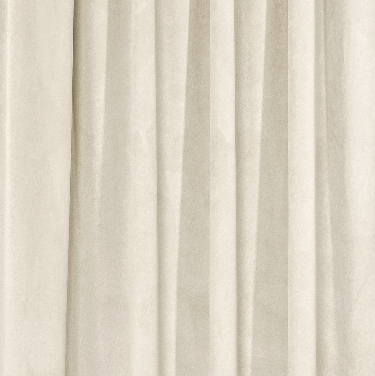 Zasłona welurowa na taśmie marszczącej Sara 101 kremowy