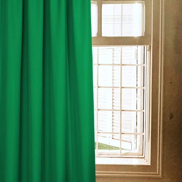 Zasłona Emma na taśmie marszczącej 1324 zielony