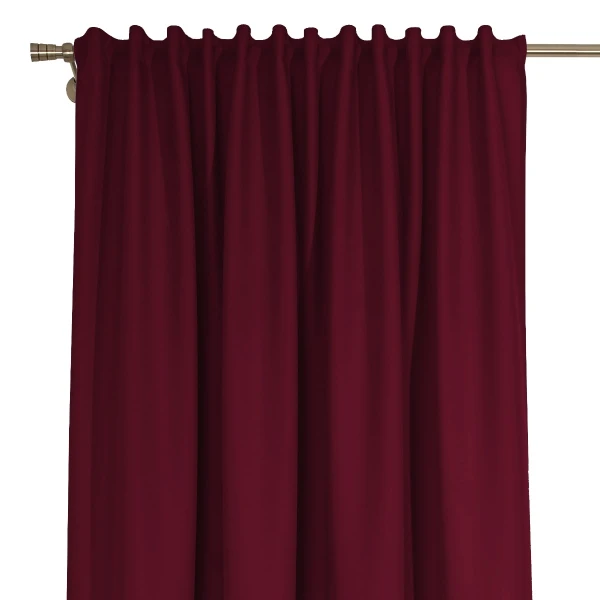 Zasłona Emma na taśmie marszczącej 1313 bordowy