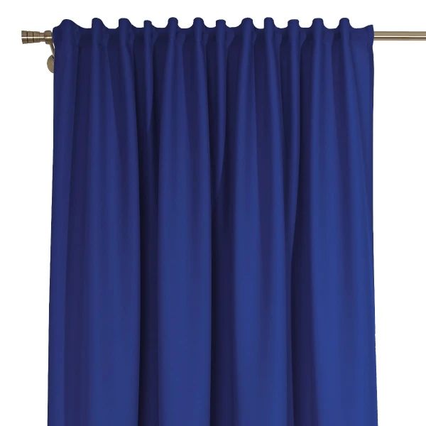 Zasłona Emma na taśmie marszczącej 1305 szafirowy