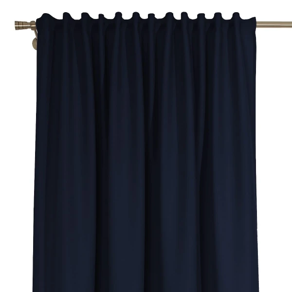 Zasłona Emma na taśmie marszczącej 1309 granatowy